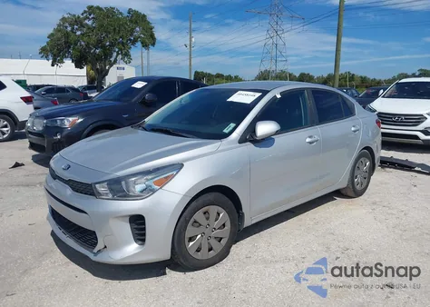 2020 Kia Rio S from USA, damaged, VIN 3KPA24AD2LE285075